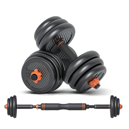 Strongway Adjustable 6 in 1 Dumbbell Barbell Kettlebell Push Up Set - 20KG, 30KG and 40KG SETS
