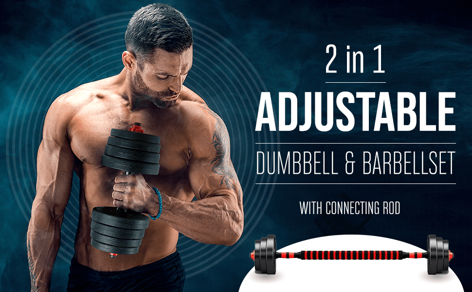 Strongway Adjustable Dumbbell Sets