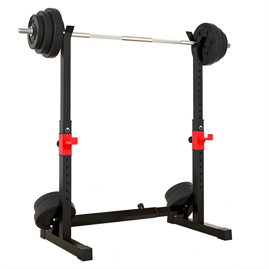Strongway Adjustable Full Squat and Barbell Rack