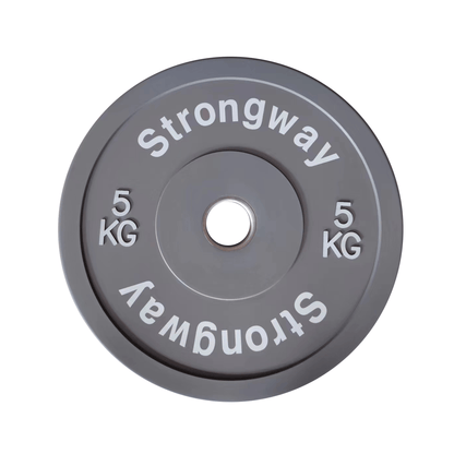 Strongway Coloured Premium Olympic Bumper Weight Plates
