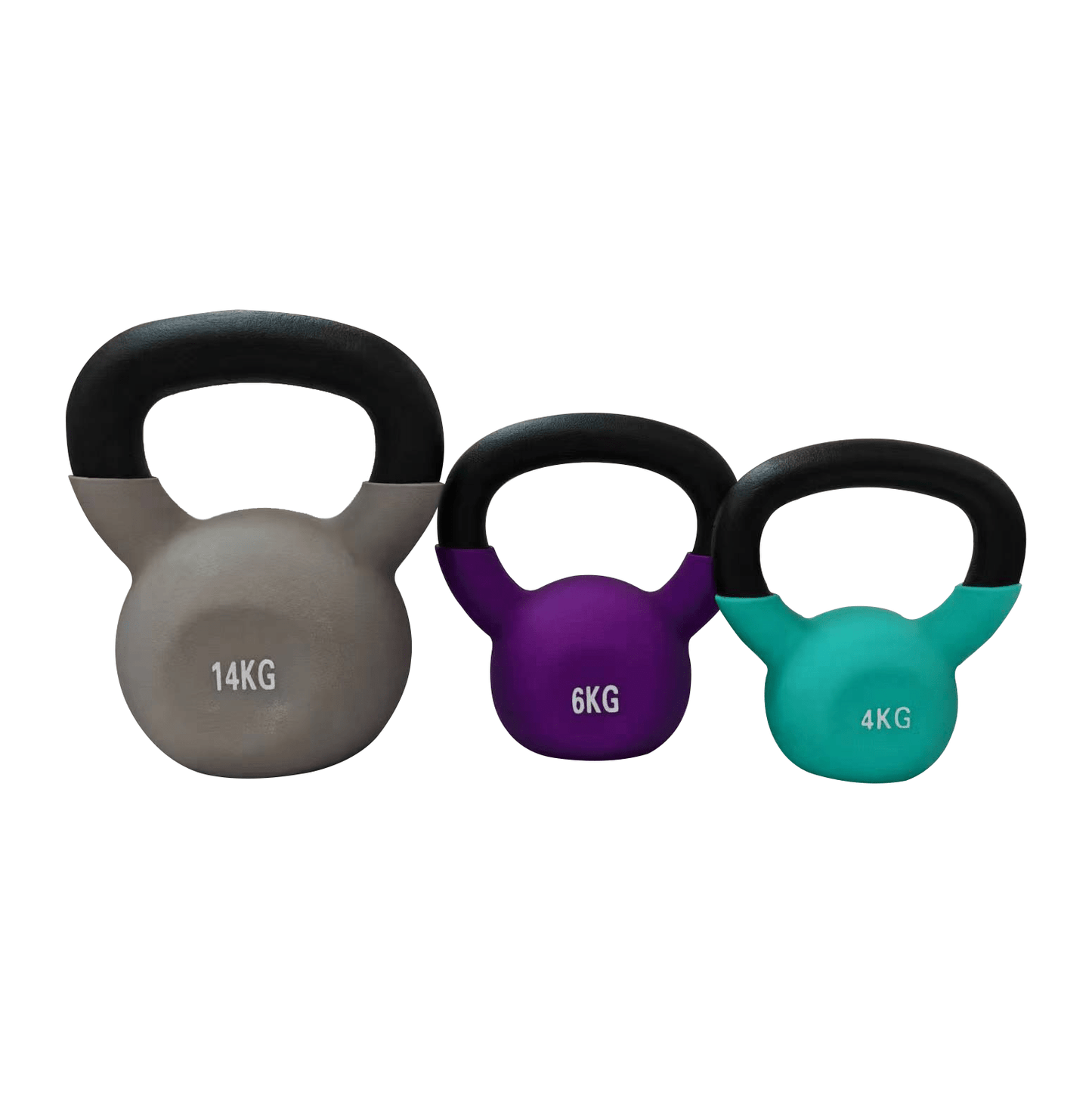 Strongway Kettlebell Sets - Neoprene Covered Kettlebells 4KG-16KG