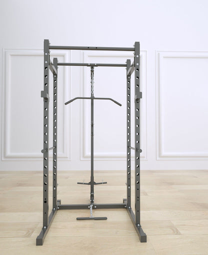 Strongway Multi-Gym Squat Rack (Power Cage with Cable Pulley System)