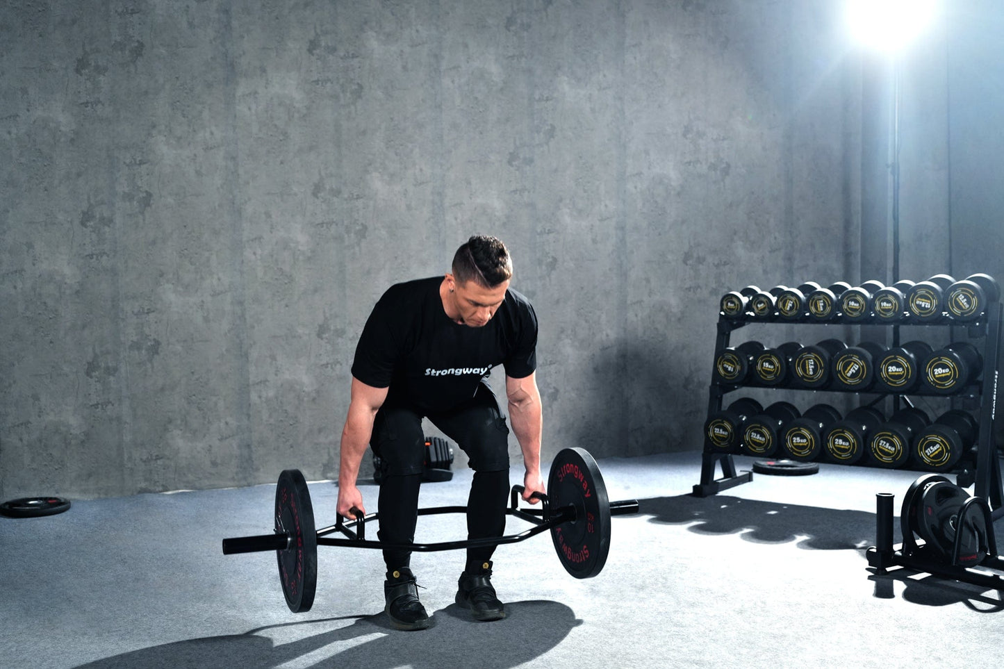 Strongway Olympic 2" Trap Bar (Hex Bar)