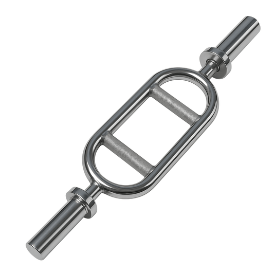 Strongway Olympic 2" Tricep Bar With Spring Collars