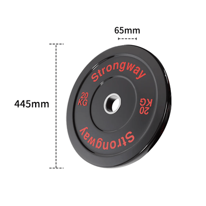 Strongway Olympic Bumper Weight Plates