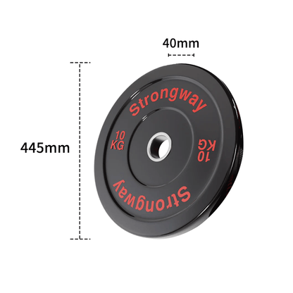 Strongway Olympic Bumper Weight Plates