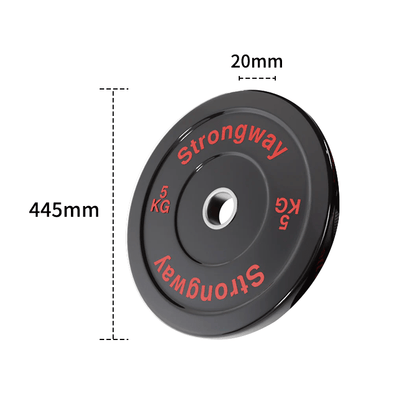 Strongway Olympic Bumper Weight Plates