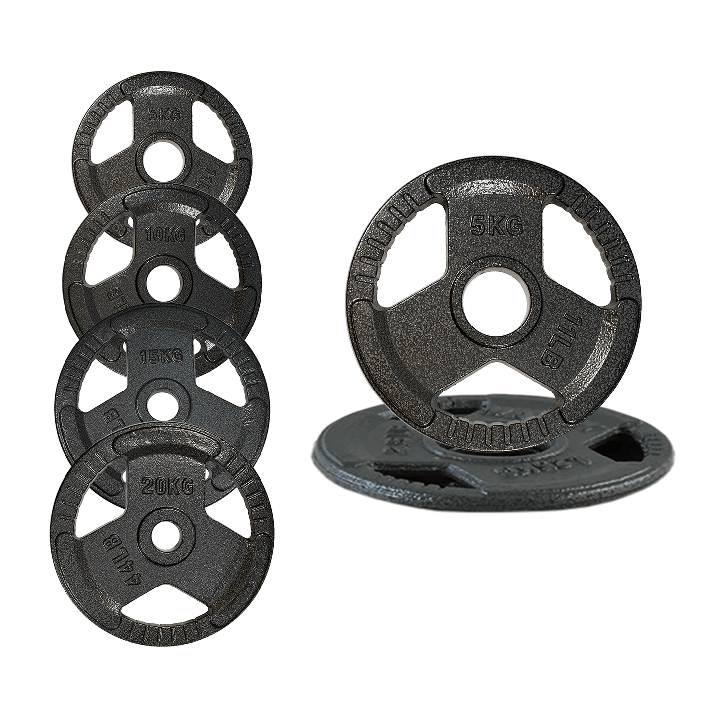 Strongway Olympic Tri-Grip Weight Plates