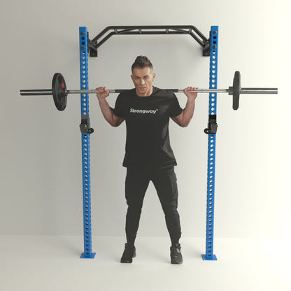 Strongway Wall Mounted Power Rack (Heavy Duty)