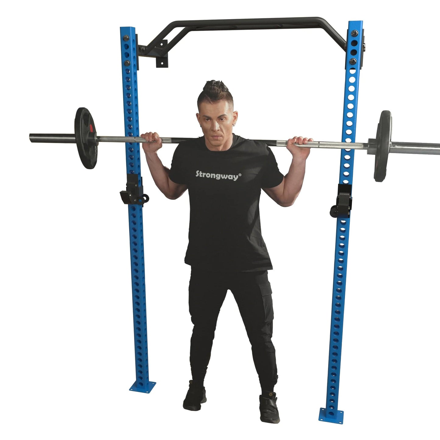 Strongway Wall Mounted Power Rack (Heavy Duty)