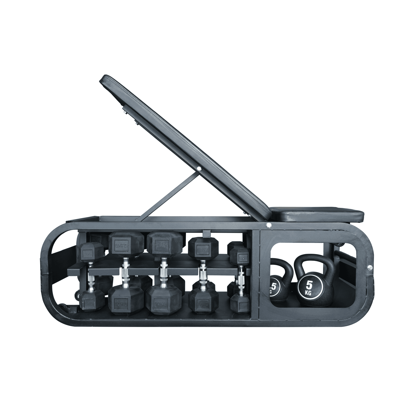 STRONGWAY Weights Storage Bench Set